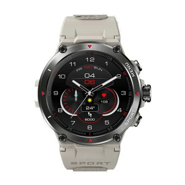 Zeblaze Stratos 2 AMOLED Smartwatch – Color: Gray – View 2